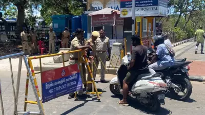 Chennai Police Tighten Marina Beach Security Amid TVK Protest Fears