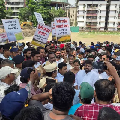 Cricket Ground Controversy in Kalyan: Locals Protest Railway Restrictions