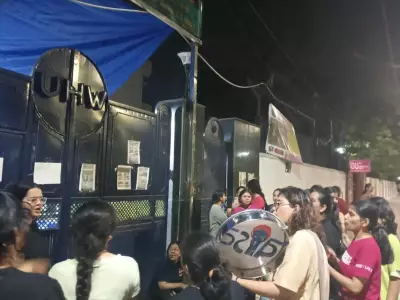 Delhi University Women Hostel Students Protest Alleged Forced Evictions and Extortion