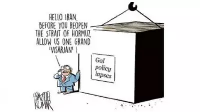 DH Cartoon: Allow Us One Grand Visarjan Commentary