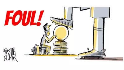 DH Cartoon: Foul Play in Sports Governance