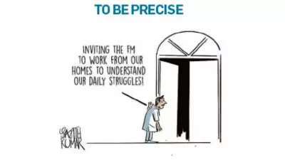 DH Cartoon: Work from Home Culture Highlighted in Latest Toon