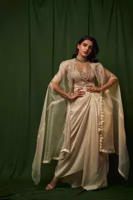 Drape Skirts Replace Lehengas as the New Fashion Trend