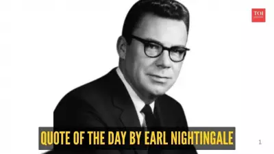 Earl Nightingale Quote: Why You Should Never Give Up on Your Dreams