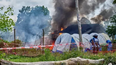 Ebola Treatment Center in Congo Set on Fire Amid Rising Fear and Anger