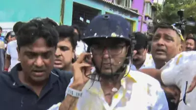 Eggs, Stones Hurled at Abhishek Banerjee During Bengal Visit