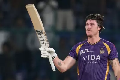 Finn Allen's Unbeaten Century Powers KKR to Eight-Wicket Win Over DC