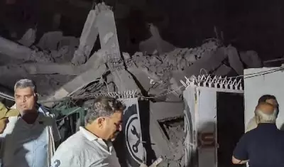 Five-Storey Building Collapse in South Delhi, Several Feared Trapped