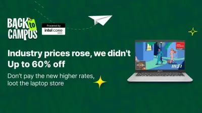 Flipkart Back to Campus 2026 Sale: Big Discounts on AI Laptops, Tablets, MacBooks