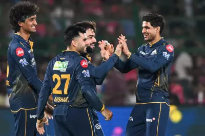 GT Crush RR by 77 Runs, Boost IPL 2026 Playoff Hopes to 72.52%