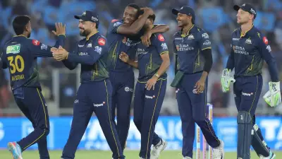 Gujarat Titans Edge Past Punjab Kings in Tense Chase to Boost Playoff Hopes