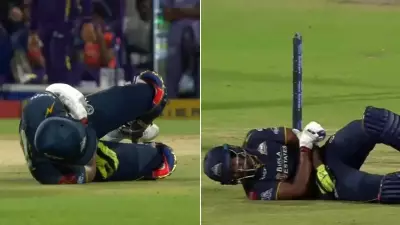 Gujarat Titans' Sai Sudharsan Retires Hurt in Chase Against KKR