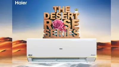Haier Launches Desert Rose 1.7 Ton 5 Star AI AtmoX Smart AC