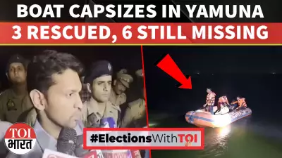 Hamirpur Boat Accident: Six Missing, Search Op in Yamuna River
