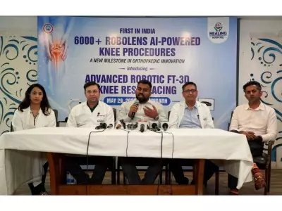 Healing Hospital Hits 6000 Robolens Knee Surgeries, Launches Advanced Robotic 3D Program