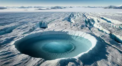 Hidden 500-Foot Ice Crater in Greenland Alters View of Polar Regions