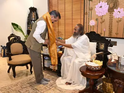 Himachal CM Discusses Natural Farming with Art of Living Founder