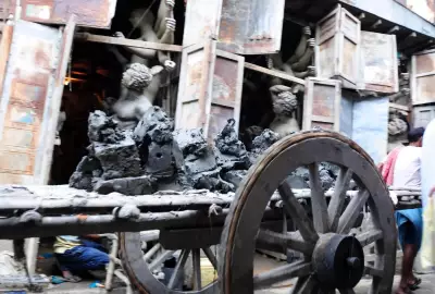 Hooghly Clay Ban Threatens Durga Idol Making in Kolkata