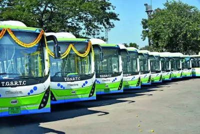 Hyderabad Launches 60 New Electric Buses Under Green Challenge Initiative