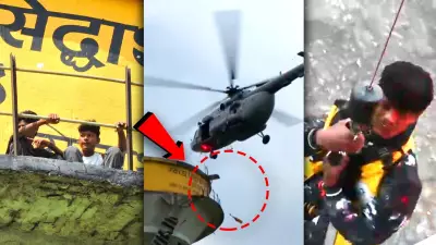 IAF Rescues Two Children Stranded on Water Tank in UP Using Mi-17 Helicopter