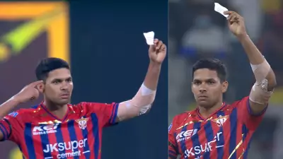 IPL 2026: Akash Maharaj Singh's 'Chit' Celebration Story Behind the Viral Trend