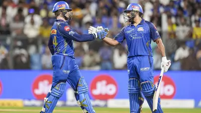 IPL 2026: Rohit Sharma and Ryan Rickelton Hit Fifties as MI Beat LSG