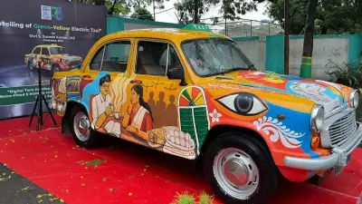 Jadavpur University Unveils Retrofitted Electric Ambassador Taxi Prototype