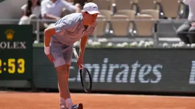 Jannik Sinner Crashes Out of French Open Second Round to Cerundolo