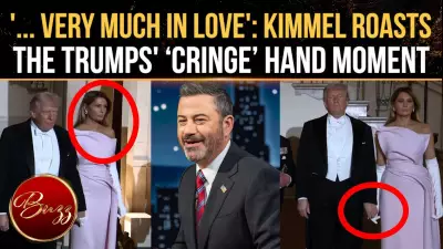 Jimmy Kimmel Mocks Trump-Melania Hand Moment, Jokes He 'Saved' Their Marriage