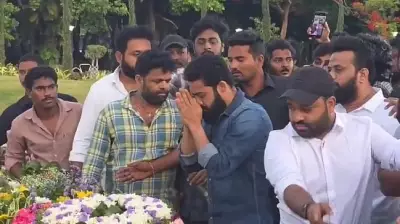 Jr NTR Pays Emotional Tribute to Grandfather NTR on 103rd Birth Anniversary