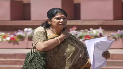 Kanimozhi requests Lok Sabha Speaker for separate seating for DMK MPs