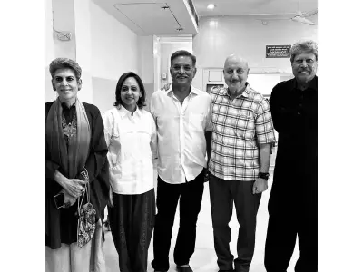 Kapil Dev, Madan Lal Attend Anupam Kher's Play in Delhi, Actor Expresses Gratitude