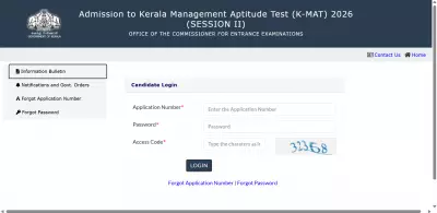 KMAT Kerala 2026 Session II Correction Window Open Until May 20