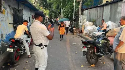Kolkata Traffic Police Cracks Down on Illegal Parking, 1,526 Cases in a Day