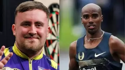Luke Littler and Mo Farah Discuss Viral Half Marathon with Darts Twist