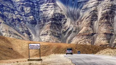 Magnetic Hill in Ladakh: The Science Behind the Gravity-Defying Illusion