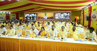 Mahanadu Grand Feast: 25 Andhra Dishes Wow TDP Delegates in Vijayawada