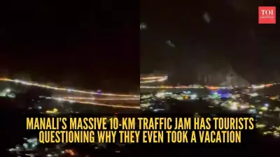 Manali traffic jam video sparks debate on overtourism in hill stations
