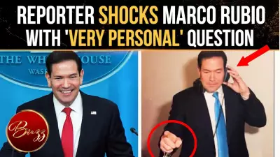 Marco Rubio Blushes Over DJ Name Question in Iran War Briefing