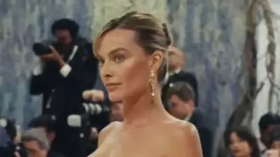 Margot Robbie Stuns in Gold Gown at Met Gala 2026, Dress Took 761 Hours