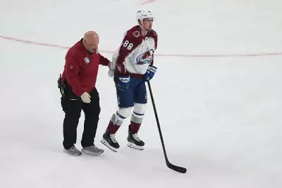 Martin Necas Injury Scare Raises Concerns for Avalanche in Game 4