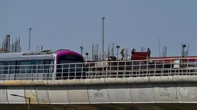 Metal Sheets on Tracks Disrupt Namma Metro Services Amid Rain