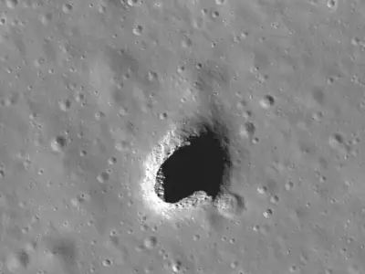 Moon Lava Tubes Could Be Key to Human Survival on Lunar Surface