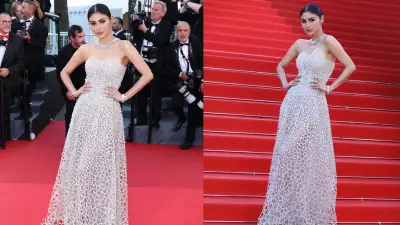 Mouni Roy Stuns in Caroline Couture Gown at Cannes Red Carpet
