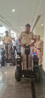 Nagpur Police Gets Segways for Patrolling Lake and Market Areas