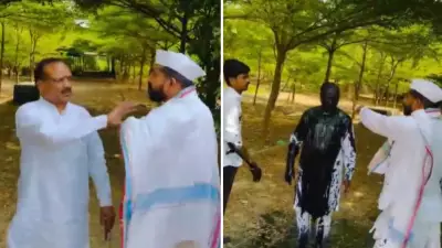 NCP-SP Leader Vikas Lawande Attacked, Ink Smeared Over Remarks on Spiritual Leaders