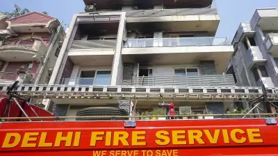 Nine Dead in East Delhi Residential Building Fire