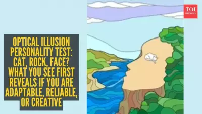 Optical Illusion Personality Test: Cat, Rock or Face Reveals Your True Traits