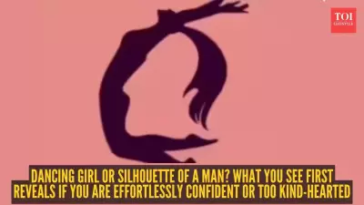Optical Illusion Test: Dancing Girl or Man Silhouette? What You See First Reveals Personality