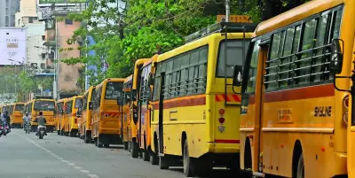 Over 200 School Buses in NTR District Found Defective in Safety Inspections